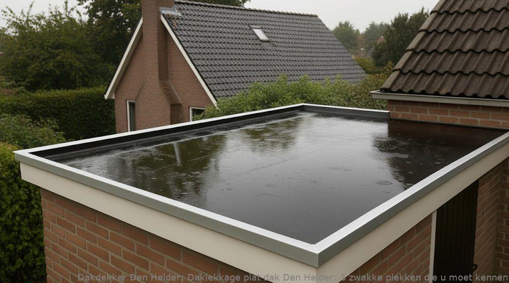 Daklekkage Plat Dak Den Helder