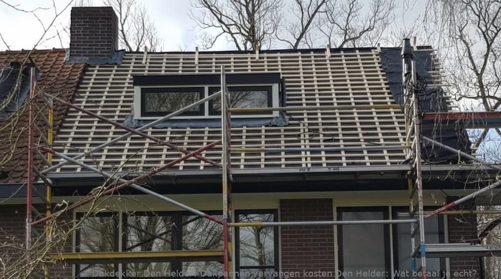 Dakpannen Vervangen Kosten Den Helder