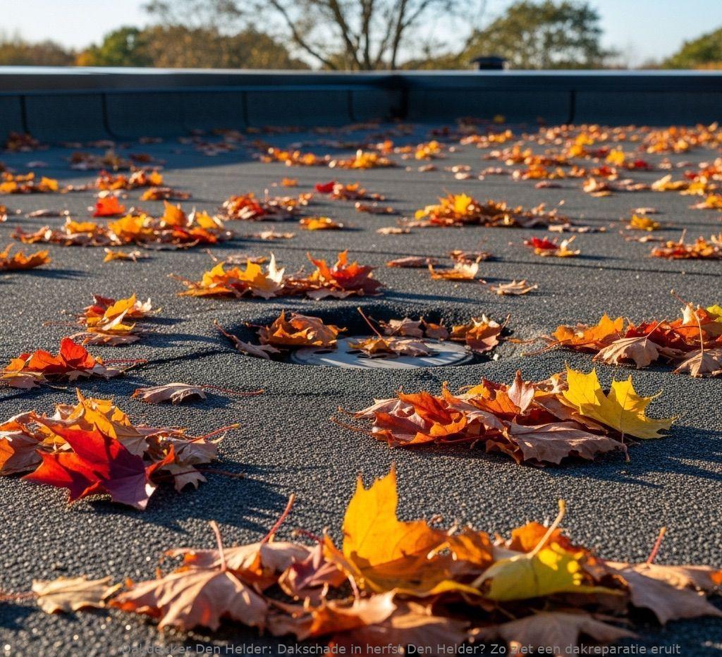 Dakschade In Herfst Den Helder